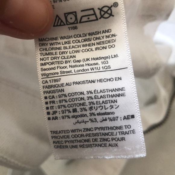 Gap Boyfriend white Shorts - Picture 10 of 10